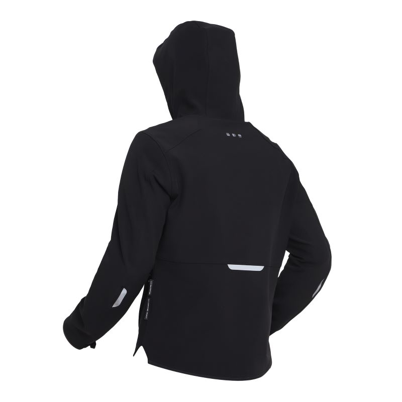 지퍼 네이비 긴팔 셔츠